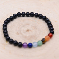 Bracelet Obsidienne 7 Chakras