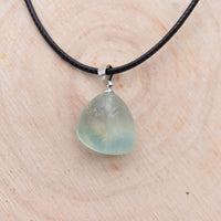 Pendentif Roulé Fluorite "Concentration"