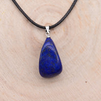 Pendentif Roulé Lapis Lazuli "Communication"