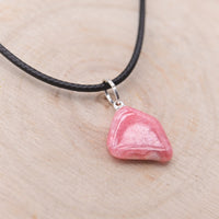 Pendentif Roulé Rhodochrosite "Compassion"