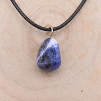 Pendentif Roulé Sodalite "Décision"