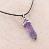 Pendentif Pointe Hexa Fluorite "Concentration"