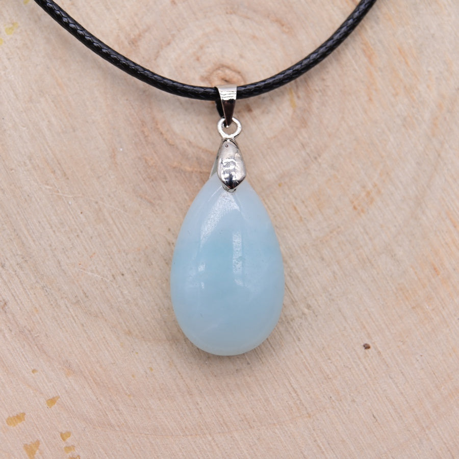 Pendentif Goutte Amazonite "Harmonie"