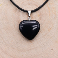 Pendentif Coeur Onyx "Maitrise de Soi"