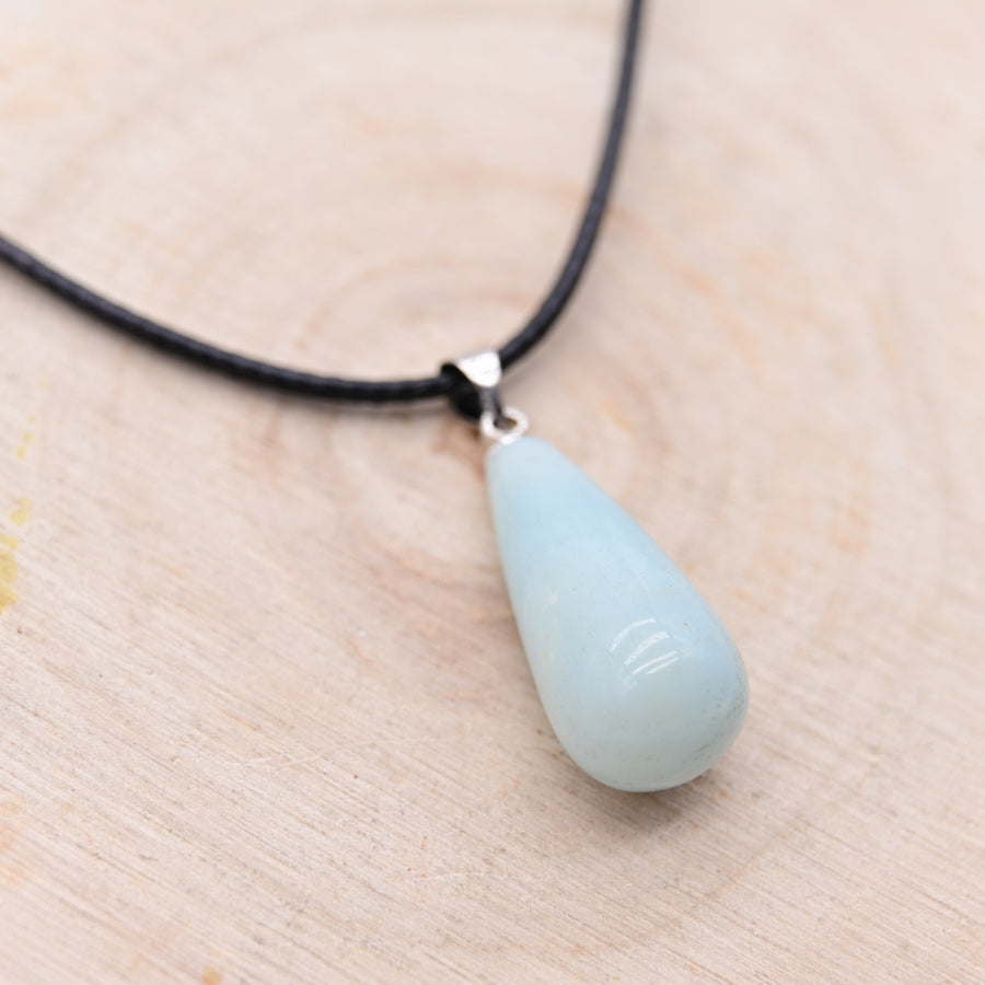 Pendentif Larme Amazonite "Harmonie"