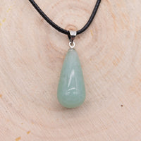 Pendentif Larme Aventurine Verte "Tranquilité"