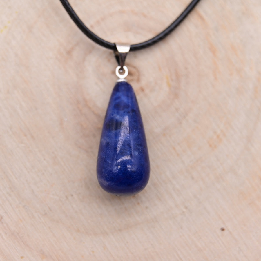 Pendentif Larme Sodalite "Décision"