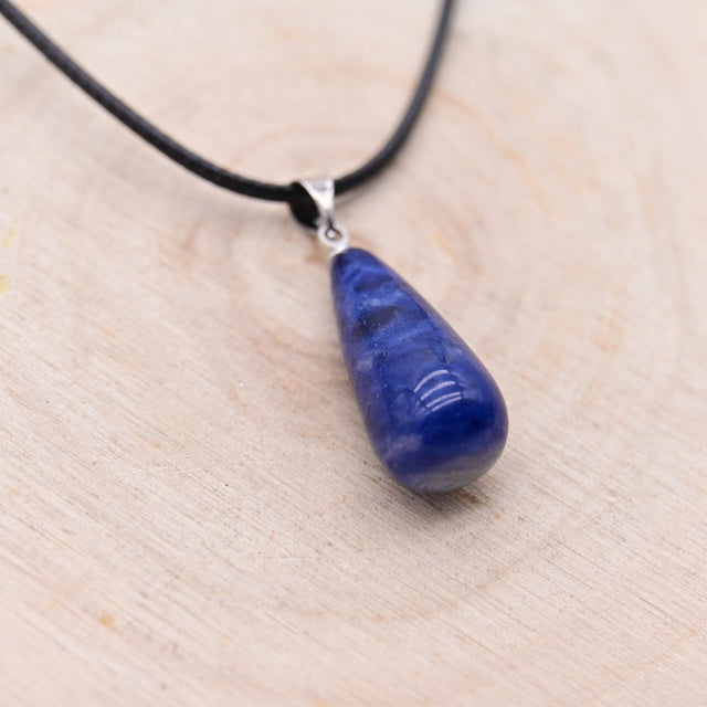 Pendentif Larme Sodalite "Décision"