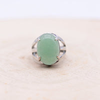 Bague Aventurine Verte "Tranquilité"