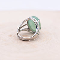 Bague Aventurine Verte "Tranquilité"