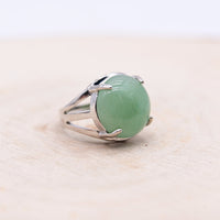 Bague Aventurine Verte "Tranquilité"