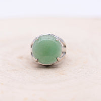 Bague Aventurine Verte "Tranquilité"