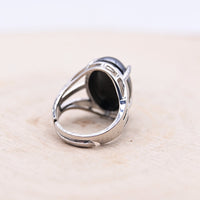 Bague Hématite "Calme Intérieur"