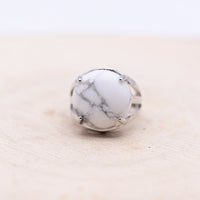 Bague Howlite "Patience"