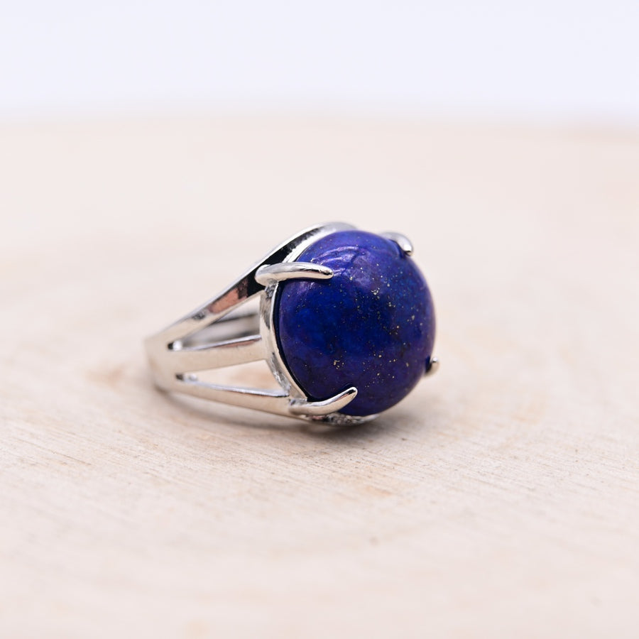 Bague Lapis Lazuli "Communication"