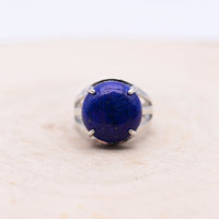 Bague Lapis Lazuli "Communication"