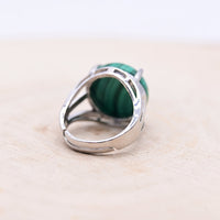 Bague Malachite "Transformation"