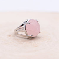 Bague Quartz Rose "Amour"