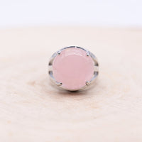 Bague Quartz Rose "Amour"