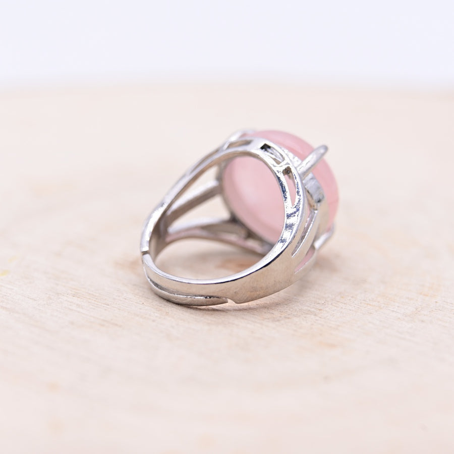 Bague Quartz Rose "Amour"