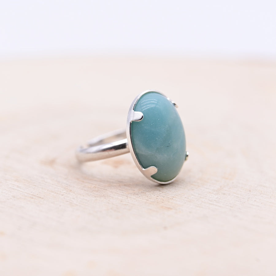 Bague Amazonite "Harmonie" Argent 925