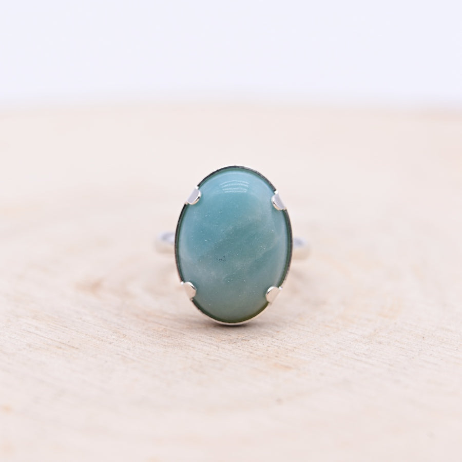 Bague Amazonite "Harmonie" Argent 925