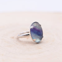 Bague Fluorite "Concentration" Argent 925