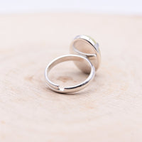 Bague Jade de Chine "Chance" Argent 925