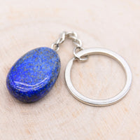 Porte-Clés Lapis-Lazuli "Communication"