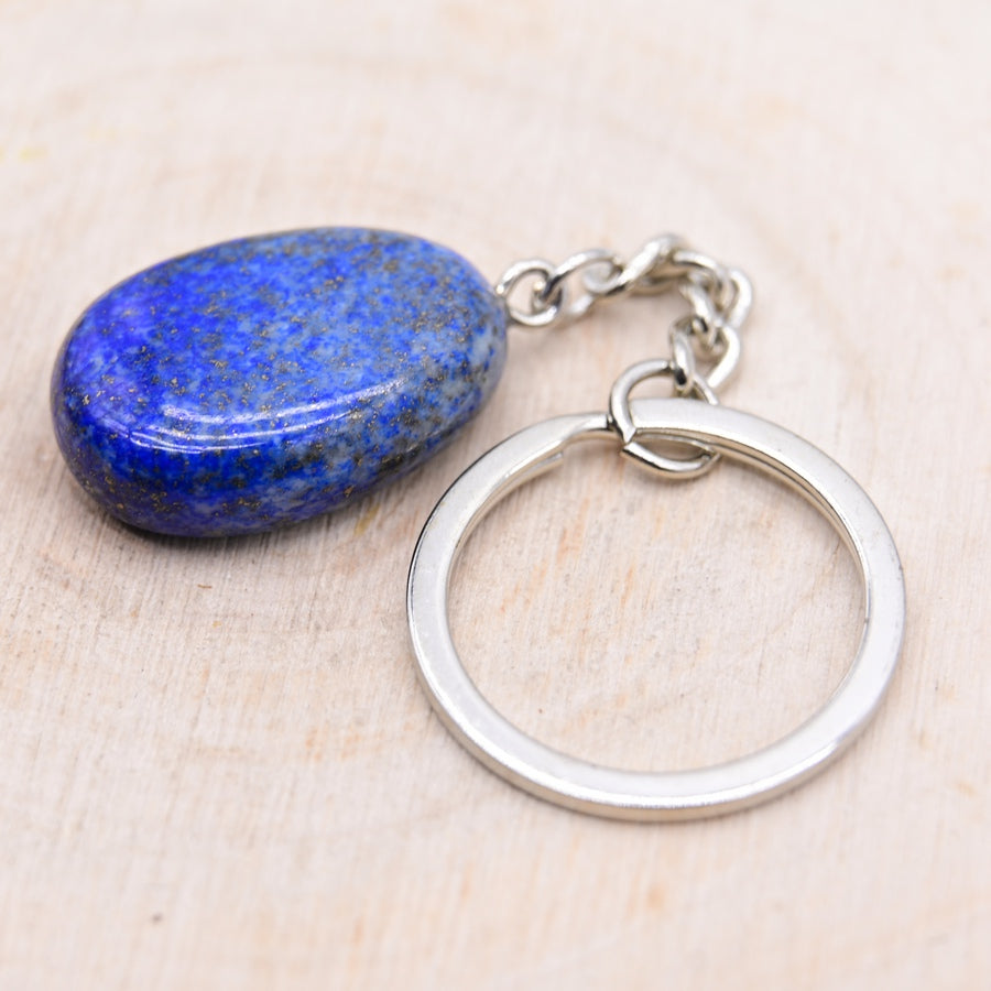 Porte-Clés Lapis-Lazuli "Communication"