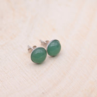 Boucles d'oreilles Aventurine Verte "Tranquilité" Argent 925