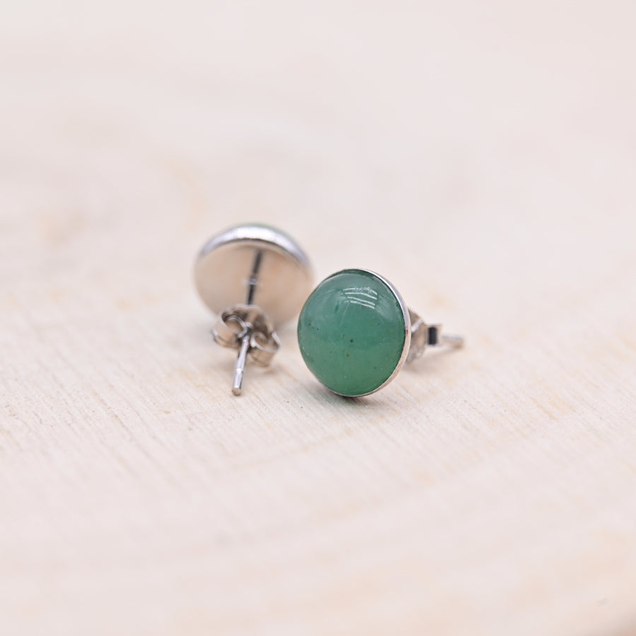 Boucles d'oreilles Aventurine Verte "Tranquilité" Argent 925