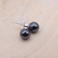 Boucles d'oreilles Hématite "Calme Intérieur"