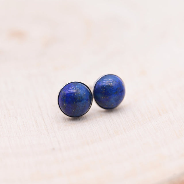 Boucles d'oreilles Lapis Lazuli "Communication" Argent 925