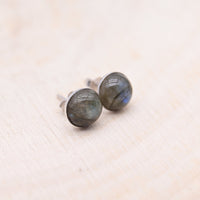 Boucles d'oreilles Labradorite "Protection Energétique" Argent 925