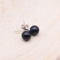 Boucles d'oreilles Onyx "Maitrise de Soi"