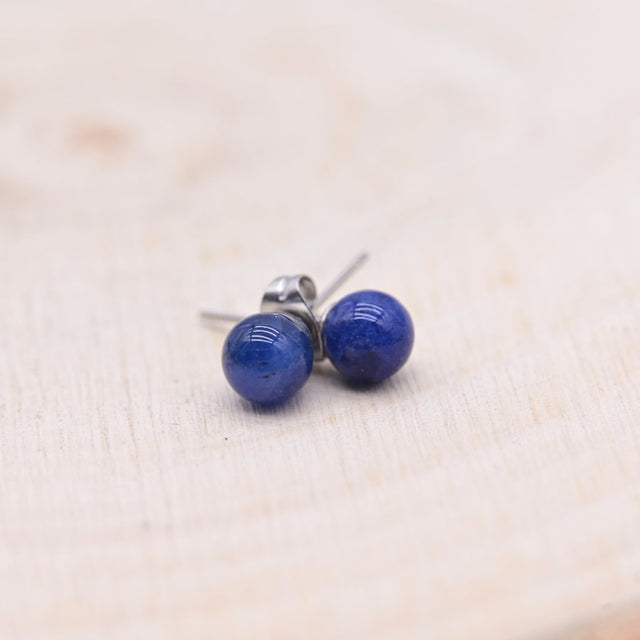 Boucles d'oreilles Sodalite "Décision"