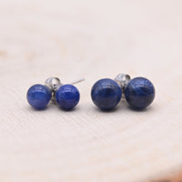 Boucles d'oreilles Sodalite "Décision"