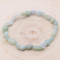 Bracelet Roulé Jade de Chine "Chance"