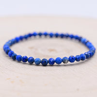 Bracelet Facetté Lapis Lazuli "Communication"