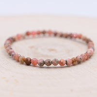 Bracelet Facetté  Rhodochrosite "Compassion"