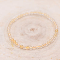 Bracelet Facetté Citrine "Abondance"