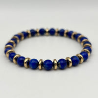 Bracelet Collection Gold "Bonne Humeur" - Lapis Lazuli