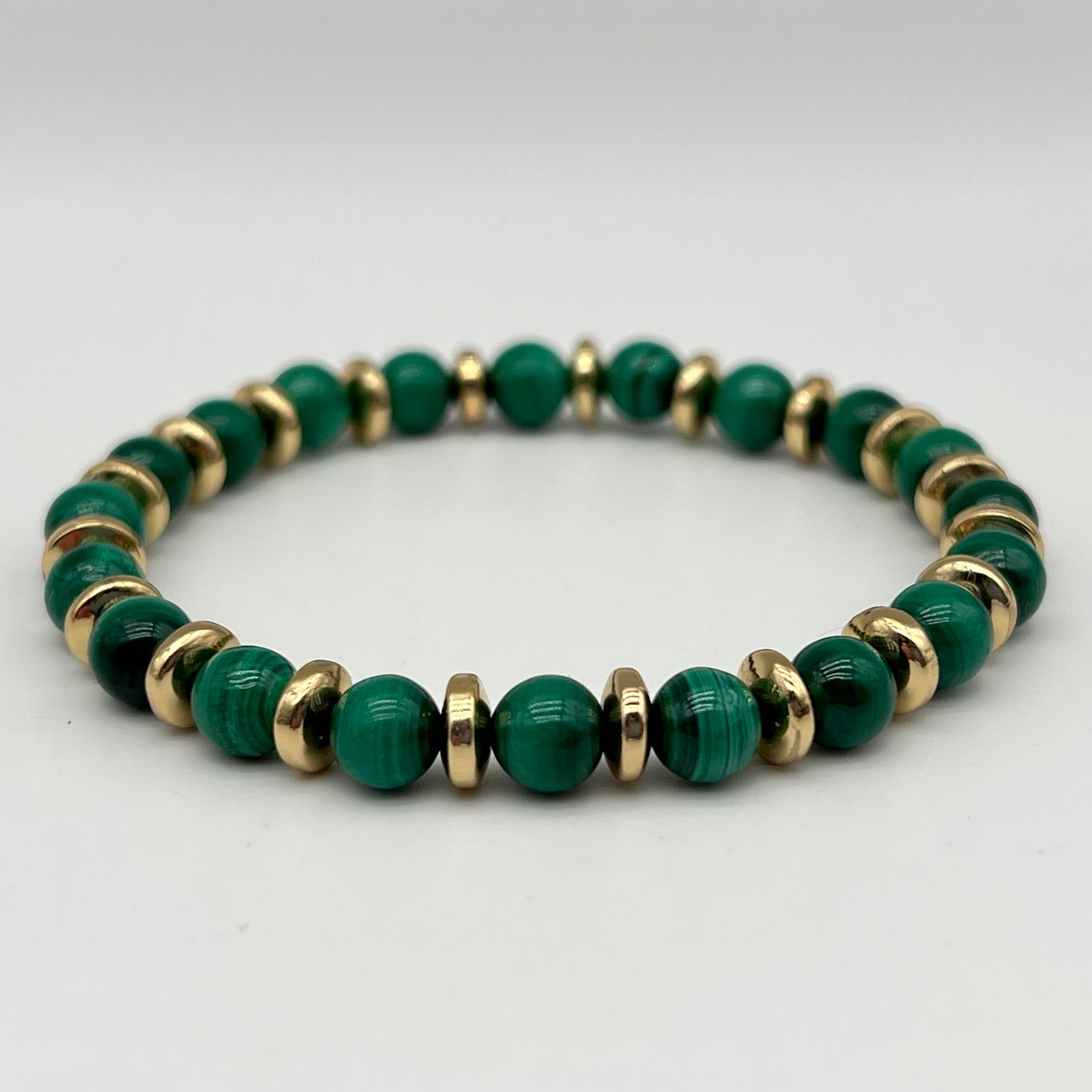 Bracelet Collection Gold "Transformation" - Malachite