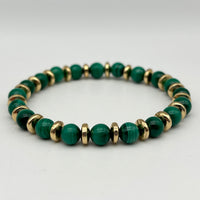 Bracelet Collection Gold "Transformation" - Malachite