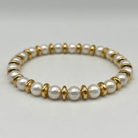 Bracelet Collection Gold "Douceur" - Perles d'Eau Douce