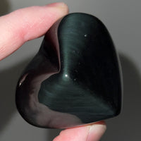 Coeur en Obsidienne Oeil Céleste - CROBSARC082