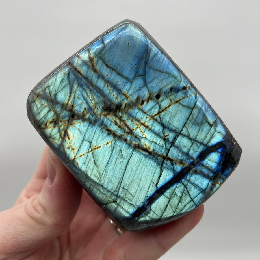 Bloc de Labradorite - BLP1676 - 558g - Extra