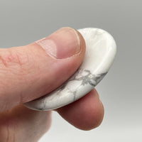 Galet Anti-Stress en Howlite "Patience"