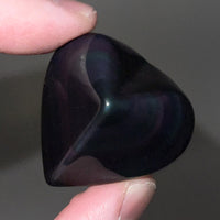 Coeur en Obsidienne Oeil Céleste - CROBSARC109